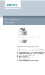 Siemens SSA911.01TH Handbuch