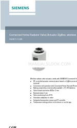 Siemens SSA911.01ZB Manual