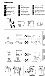 Siemens SSA955 Instructions de montage