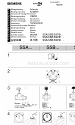 Siemens SSB Series Instrucciones de montaje