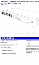 3Com SuperStack 3 Baseline Dual Speed Hub 16-Port TP Manuel de l'utilisateur