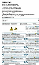 Siemens 3NP1161 Series Operating Instructions Manual