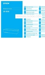 Epson 3LCD EB-810E Manuel de démarrage rapide