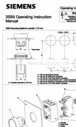 Siemens 3SB5 Інструкція з експлуатації Посібник з експлуатації