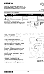 Siemens 3VL9400-3JA01 Instruções de instalação