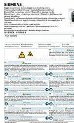 Siemens 3VM9.88-0LB10 Gebruiksaanwijzing