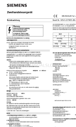 Siemens 3ZX1012-0TK28-1BA1 Petunjuk Manual