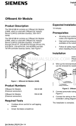 Siemens 550-818B Instruções de instalação