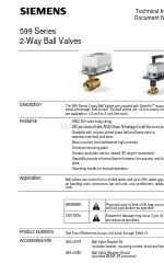 Siemens 599-10302 Instruções técnicas