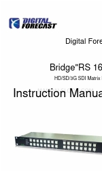 DIGITAL FORECAST Bridge RS16x16 Gebruiksaanwijzing