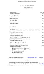 Epson 740c - PowerLite XGA LCD Projector Parts List