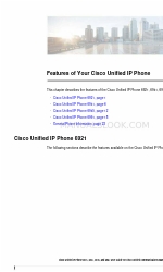 Cisco 6961 - Unified IP Phone Standard VoIP Характеристики