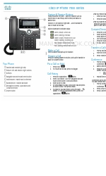 Cisco 7800 Series Посібник із швидкого старту