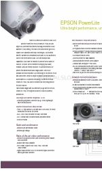 Epson 7700p - PowerLite XGA LCD Projector Specifiche tecniche