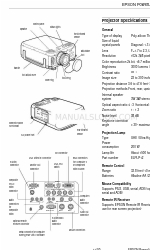 Epson 7700p - PowerLite XGA LCD Projector Gebruikershandleiding