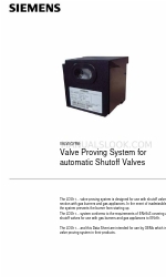 Siemens VALVEGYR LDU11.523A17 Посібник користувача