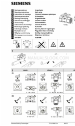 Siemens VBI60.32-13L Mounting Instructions