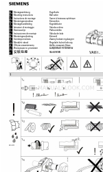 Siemens VBI61 Series Инструкции по монтажу