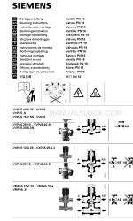 Siemens VMP45 S Series Instrucciones de montaje