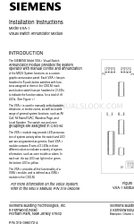 Siemens VSA-1 インストレーション・インストラクション