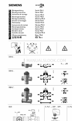 Siemens VXP47 Series Montage-instructies