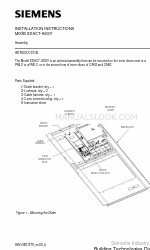 Siemens XDACT-ASSY Installatie-instructies