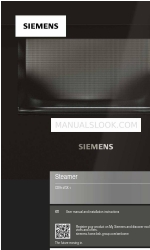 Siemens CD914GX 1 Series Руководство пользователя и инструкция по установке