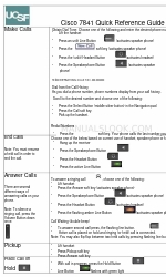 Cisco 7841 Kurzreferenz-Handbuch