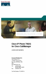 Cisco 7902G - Unified IP Phone VoIP Telefoonhandleiding