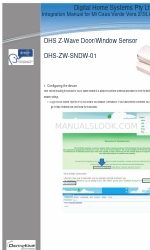 Digital Home Systems DHS-ZW-SNDW-01 Handmatig