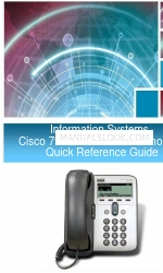 Cisco 7905 빠른 참조 매뉴얼