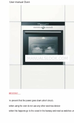 Siemens Oven Manual del usuario