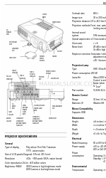 Epson 835p - PowerLite XGA LCD Projector Informations sur le produit