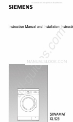 Siemens SIWAMAT XL 528 Gebrauchsanweisung