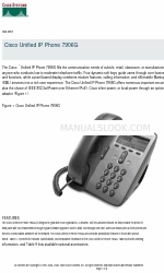 Cisco 7906G - Unified IP Phone VoIP Datenblatt