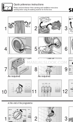 Siemens Washing machine Kurzreferenz-Anleitung