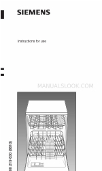 Siemens Washing machine Gebrauchsanweisung Handbuch