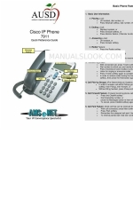 Cisco 7911 Quick Reference Manual