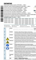 Siemens 3KC8348 - 0FA22 - 0GA3 Manual de instrucciones