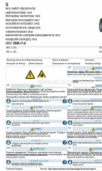 Siemens 3KD 3 0P Series Інструкція з експлуатації Посібник з експлуатації