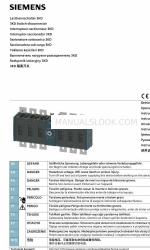Siemens 3KD 6 Series Manuale di istruzioni per l'uso