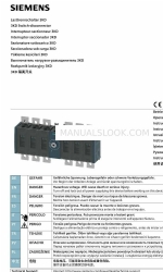 Siemens 3KD 6 Series 사용 설명서