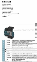 Siemens 3KD Series Gebruiksaanwijzing