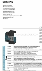 Siemens 3KD Series Інструкція з експлуатації Посібник з експлуатації