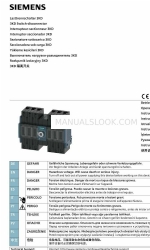 Siemens 3KD Series Інструкція з експлуатації Посібник з експлуатації