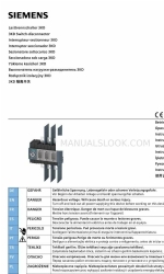 Siemens 3KD28 사용 설명서