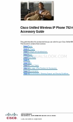 Cisco 7921G - Unified Wireless IP Phone VoIP Manuale degli accessori