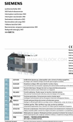 Siemens 3KD36-0P Series Інструкція з експлуатації Посібник з експлуатації