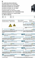 Siemens 3KF2 F5 3KF3 F5 Series Manual de instrucciones