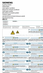 Siemens 3LD9250-0BA 운영 지침